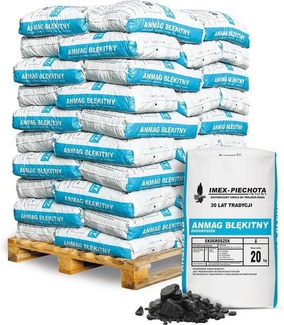 PALIGO Steinkohle Schwarz, Korngröße 5 - 25 mm, 1000 kg Palette - Bild 1