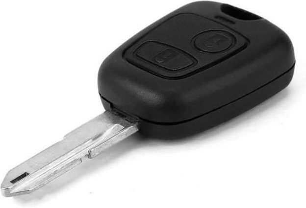 OCIODUAL Schutzhülle Cle Plip für Peugeot 2-Tasten-Fernbedienung in Schwarz - Bild 1