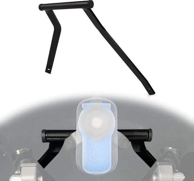 Xracingmoto Motorrad-Telefonhalterung und GPS-Navigationshalterung für BMW R1250RS in Schwarz - Bild 1
