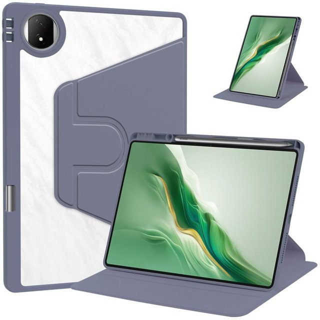 Huawei Honor MagicPad 2 Hülle mit 360 Grad Drehung und Stifthalter in Grau für 12,3 Zoll Tablet - Bild 1