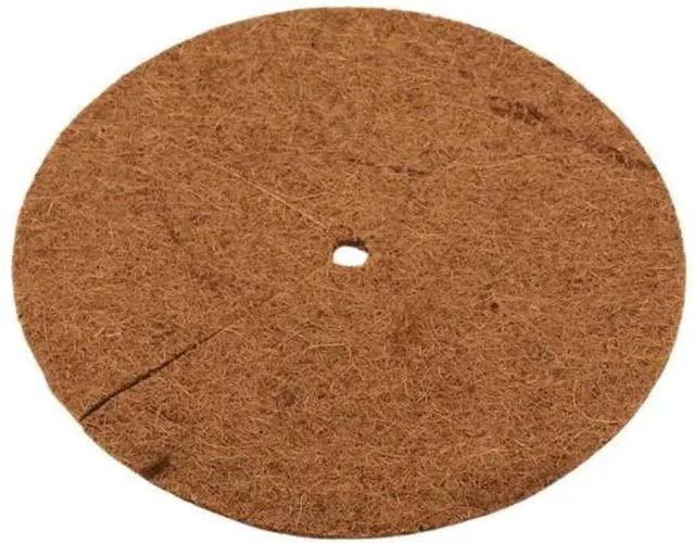 Galaflor Runde Kokosmatte für Kübelpflanzen in Braun, Durchmesser: 37 cm - Bild 1