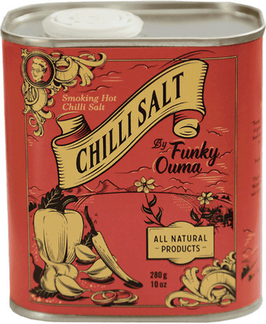 Funky Ouma Smoking Hot Chilli Salt scharf 280 g - Bild 1
