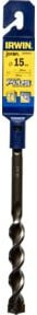 Irwin SDS-plus Hammerbohrer mit Carbide-Spitze aus Edelstahl in Blau, Durchmesser: 15 mm, Länge: 160 mm, Tiefe: 100 mm - Bild 1