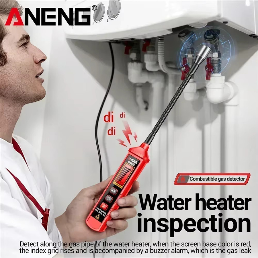 ANENG GN803 Handheld Gas Leck Detektor zur Messung der Methan- und brennbaren Gaskonzentration - Bild 5