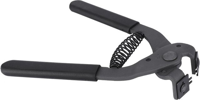 GoolRC Handheld Lederlochzange aus Carbonstahl in Schwarz mit 4mm 2-Zahn-Einsatz, Länge: 17 cm - Bild 1