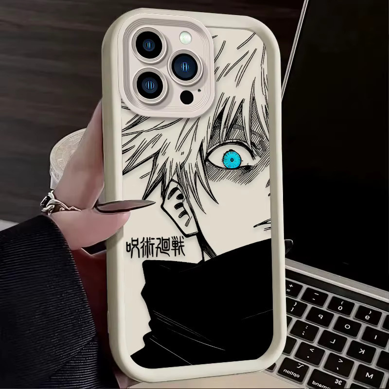 Handyhülle Jujutsu Kaisen Gojo Satoru Design für Oppo Realme Modelle in Multicolour - Bild 2