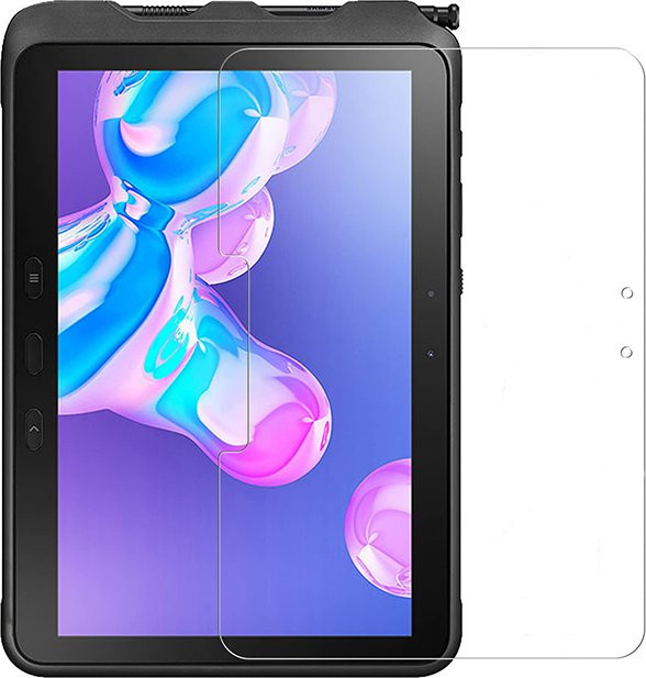 Samsung Displayschutzfolie aus 9H gehärtetem Glas für Galaxy Tab Active 4 Pro 10,1 Zoll T636, transparent - Bild 1