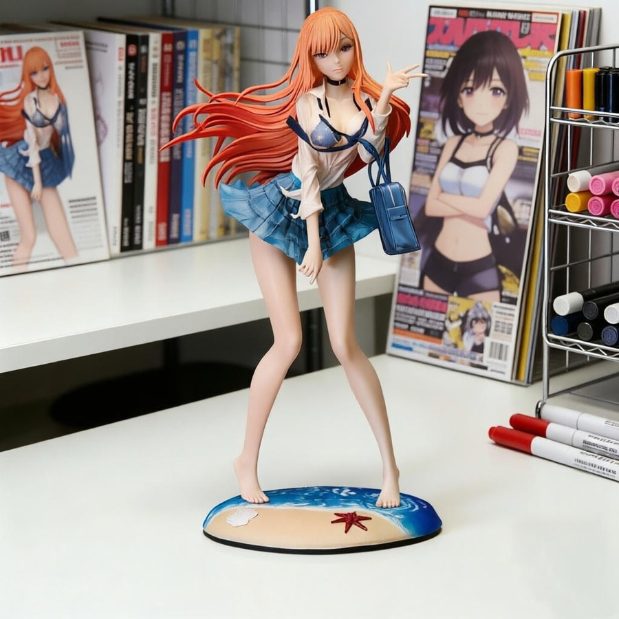 Yiran toy 1 My Dress-Up Darling Kitagawa Marin Modell 1/6 Maßstab Anime Statue PVC Figur mit Display-Sockel - Bild 2