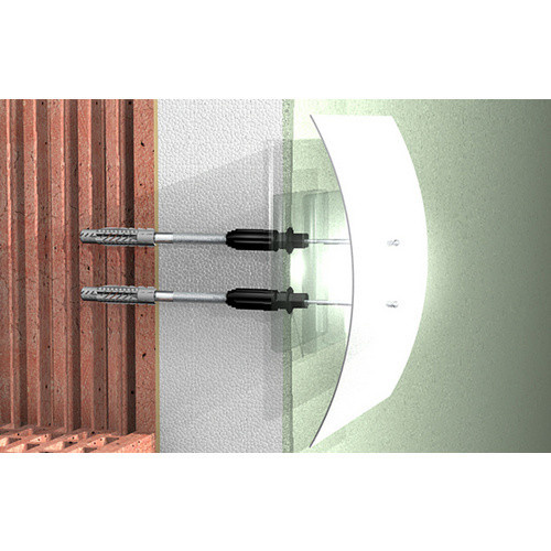 Fischer Abstandsmontagesystem Thermax 8/60 M6 aus Stahl und Kunststoff in Mehrfarben - Bild 2