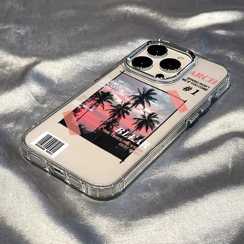 Apple iPhone Hülle Graffiti Fandel Coconut Grove Transparent - Bild 3