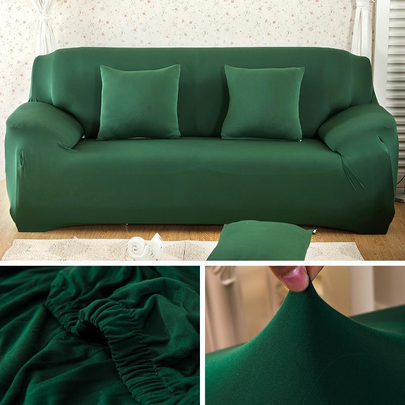 Atmungsaktiver und elastischer Sofa-Schutzbezug von Your Warm Home für 3-Sitzer, Polyester, Muster: Plain, Breite: 190-230 cm - Bild 3