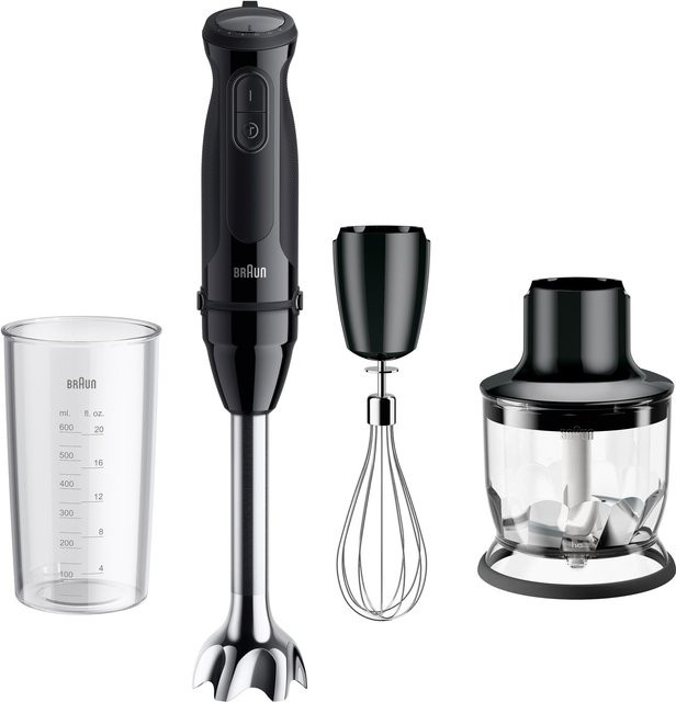 Braun MultiQuick 5 Stabmixer-Set MQ 50202 MBK in Schwarz - Bild 1