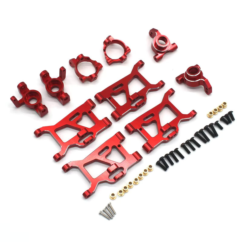 ZD Racing Schwingarm Lenkungsbuchse Gladiator, 5-teiliges Set, Metall, Blau - Bild 2