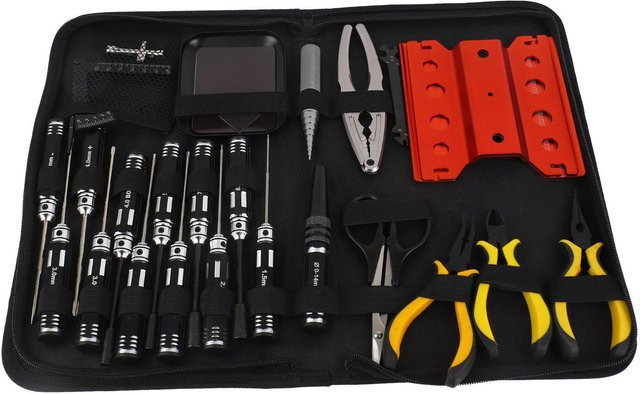 Aimo 44 in 1 RC Werkzeugset für Elektronik und Autoreparaturen, Schwarz - Bild 1