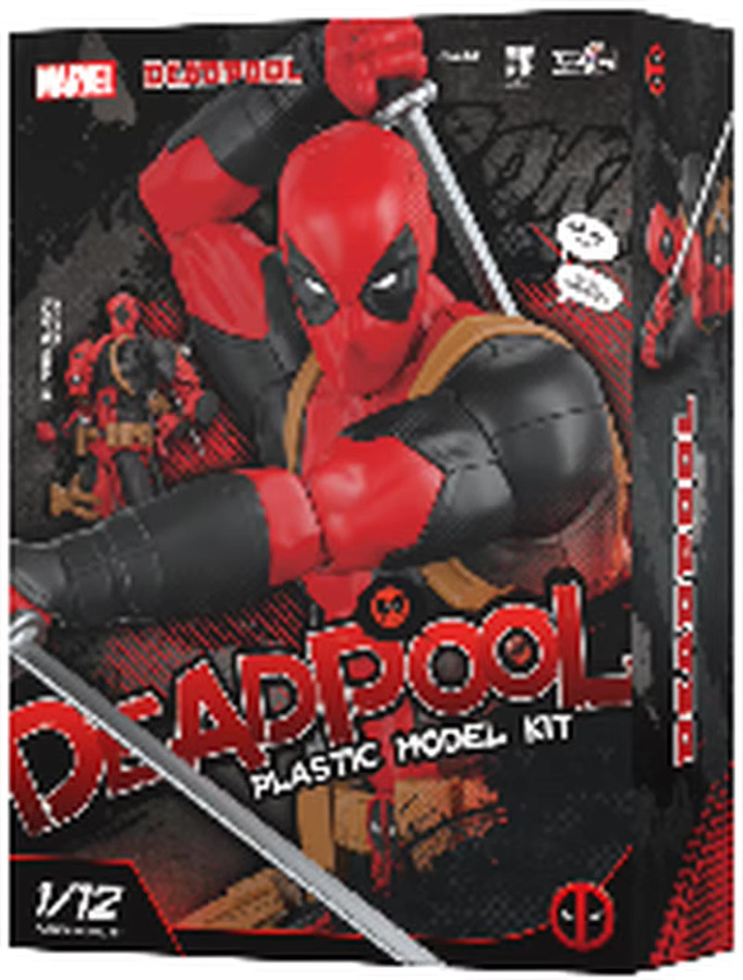 Bandai Marvel Deadpool, Actionfigure, Einzelfigur, Kunststoff, Rot - Bild 4