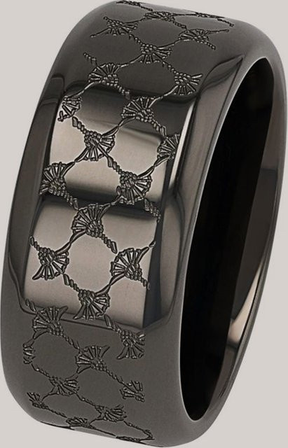 Joop! Ring Edelstahl, Schwarz, Herren - Bild 1
