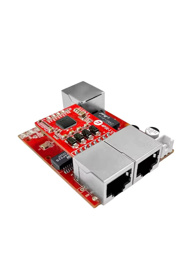 Redquality Mini 3-Port PoE Embedded PCBA Switch mit 1000M Ethernet/LAN und DC 9-57V Weitspannungseingang für industrielle Automatisierung - Bild 5