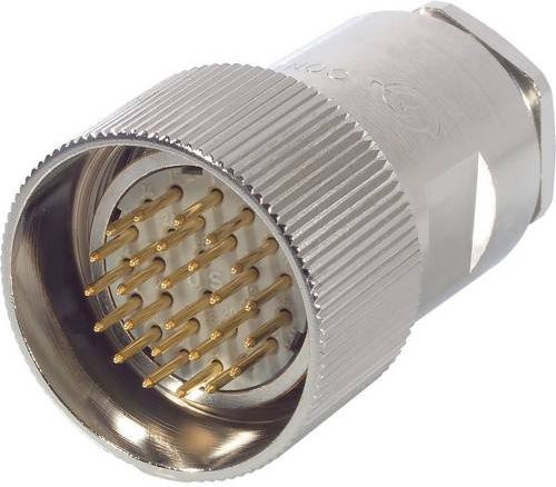 LAPP Rundsteckverbinder 00008829, 5 Stück, Silber - Bild 1