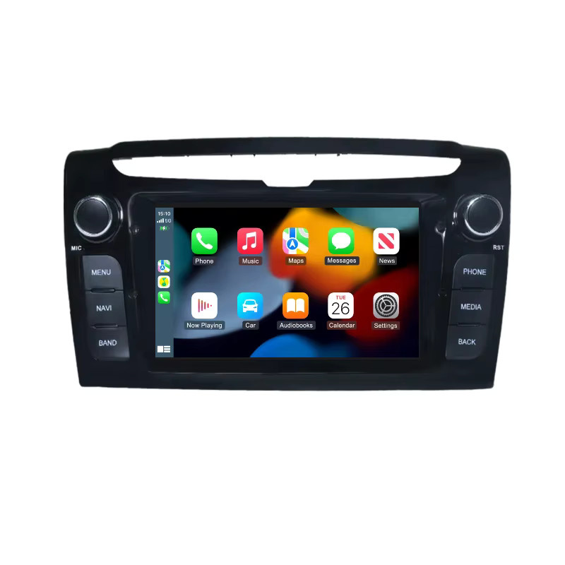 Icreative Android Autoradio für Lancia Ypsilon 2011-2016 mit 7 Zoll Display, Wireless Carplay und Multimedia Navigation, Schwarz - Bild 7