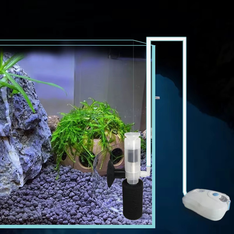 ZRDR Biochemischer Filterschwamm für Mini-Aquarien zur Sauerstoffanreicherung und Reinigung - Bild 3