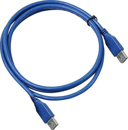 Radxa RockPi USB 3.0 Type-A auf Type-A Daten- und Stromkabel in Blau - Bild 1