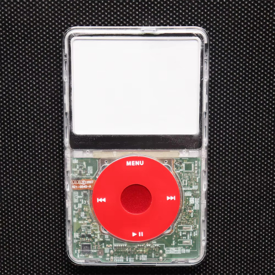 Transparente Frontabdeckung mit Clickwheel-Taste für Apple iPod Classic 6. und 7. Generation (80GB, 120GB, 160GB) - Bild 3