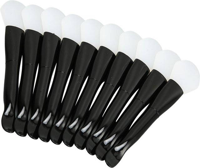 Koogeelife Gesichtsmaskenpinsel Doppelseitig, 10 Stück, Silikon, Unisex - Bild 1