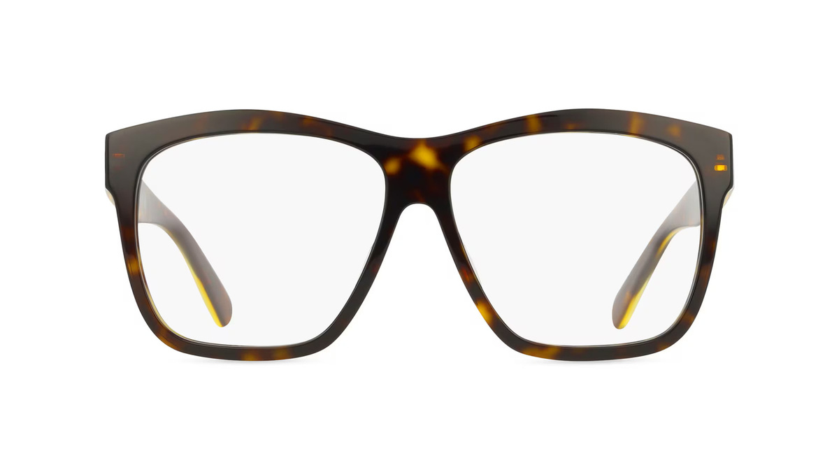 Stella McCartney Brille, Vollrand, Quadratisch, Kunststoff, braun, Damen - Bild 1