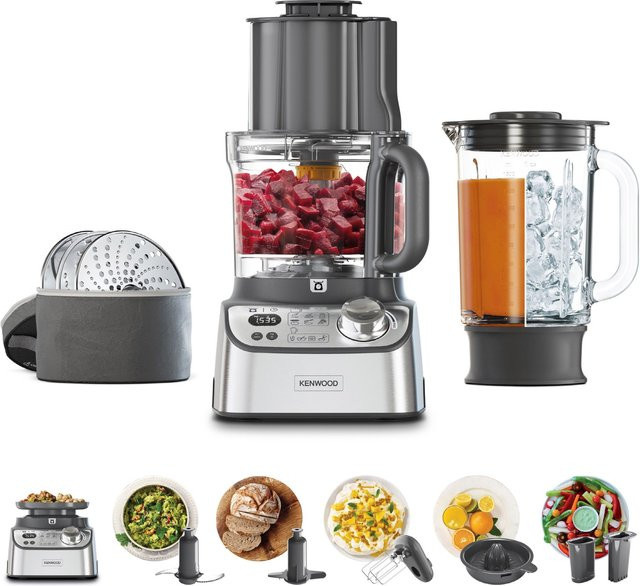 Kenwood Multipro XL Weigh + Küchenmaschine FDM72.990SS in Silber/Edelstahl - Bild 1