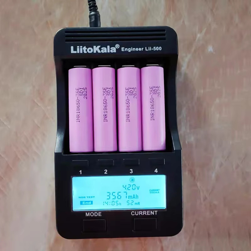 NDNNAS INR 35e 18650 Akku mit 3500mAh und 3,7V für Elektronik und Elektrowerkzeuge - Bild 2