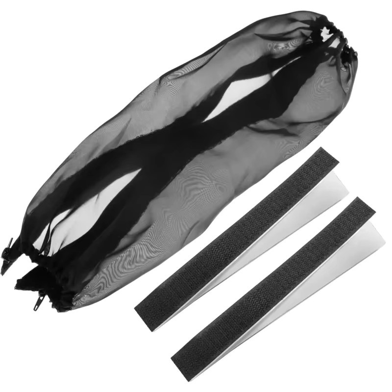 E-Star Hub Nylon Mesh Abdeckung Chassis Staub Wasserdicht, Schwarz - Bild 5