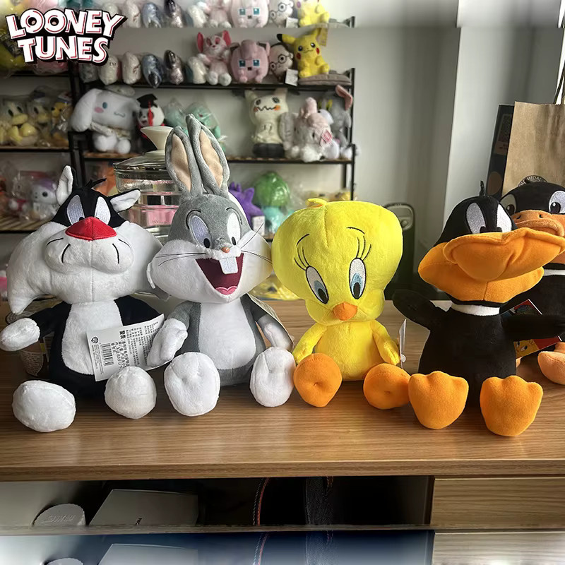 HUGKIS Looney Tunes Bugs Bunny Plüschtier, 20 cm, bunt/mehrfarbig - Bild 2