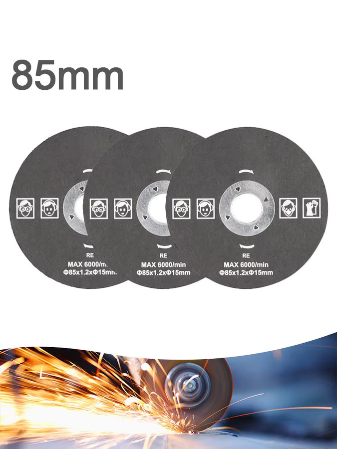 XCAN Mini Kreissägeblatt 85mm mit 10/15mm Aufnahme für Holzbearbeitung und Schleifarbeiten - Bild 6