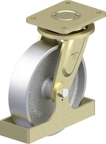 Blickle LS-G 250G-FS Schwerlast-Lenkrolle in Silber mit 250 mm Rad-Durchmesser und 1400 kg Tragfähigkeit - Bild 1