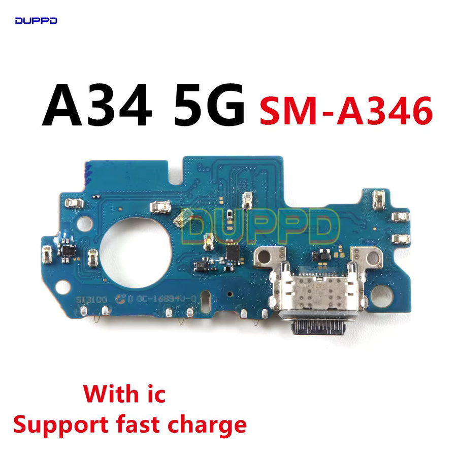 Samsung Galaxy A34 5G USB-C Ladeanschluss Dock Board Flexkabel für Modell A346B - Bild 2