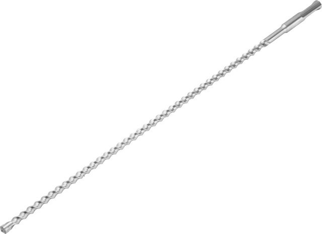 LUX-TOOLS Hammerbohrer SDS-Plus mit Carbide-Spitze in Silber, Durchmesser: 8 mm, Länge: 400 mm - Bild 1