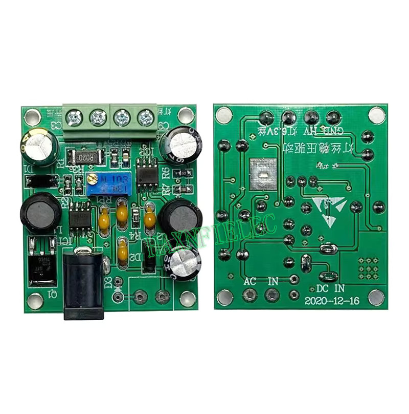 HAXNFIELEC Hochspannungs-DC-Wandler NIXIE & Magic Eye Tube HV-Stromversorgungsmodul in Grün, 250 V und 6,3 V - Bild 2