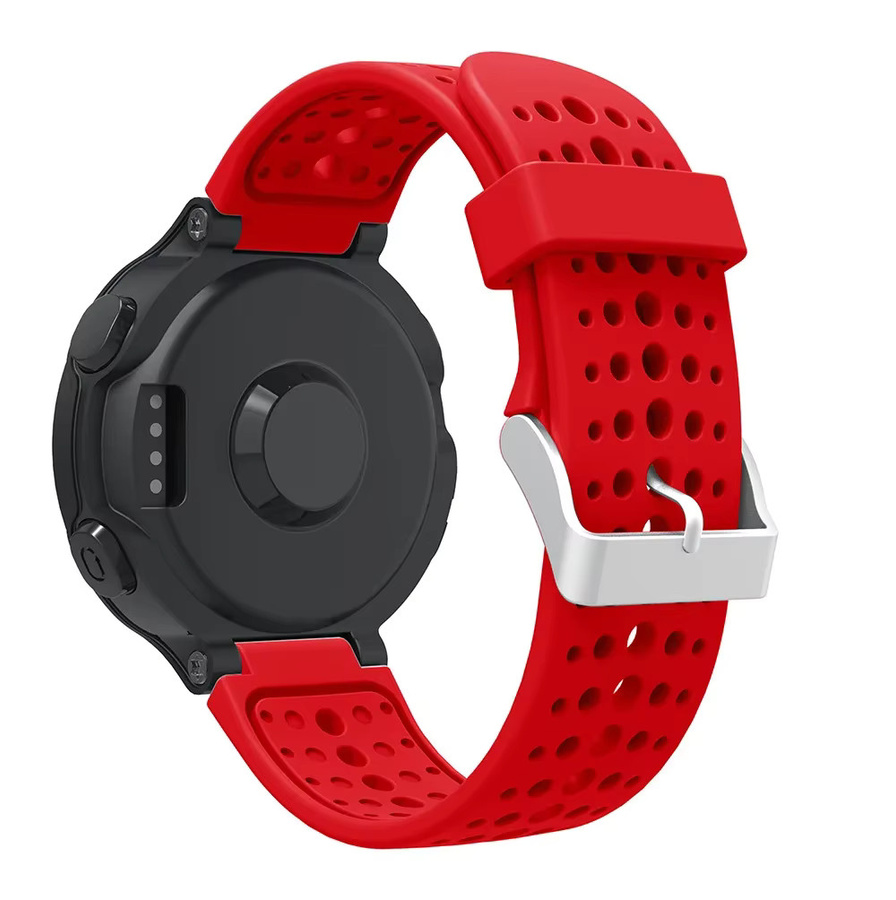 AKBNSTED Uhrenarmband Silikon, Weiß, Unisex - Bild 2