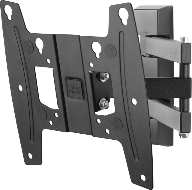One For All WM4259 TV-Wandhalterung für 43 Zoll Fernseher, schwarz, VESA 100 x 100 mm - Bild 1