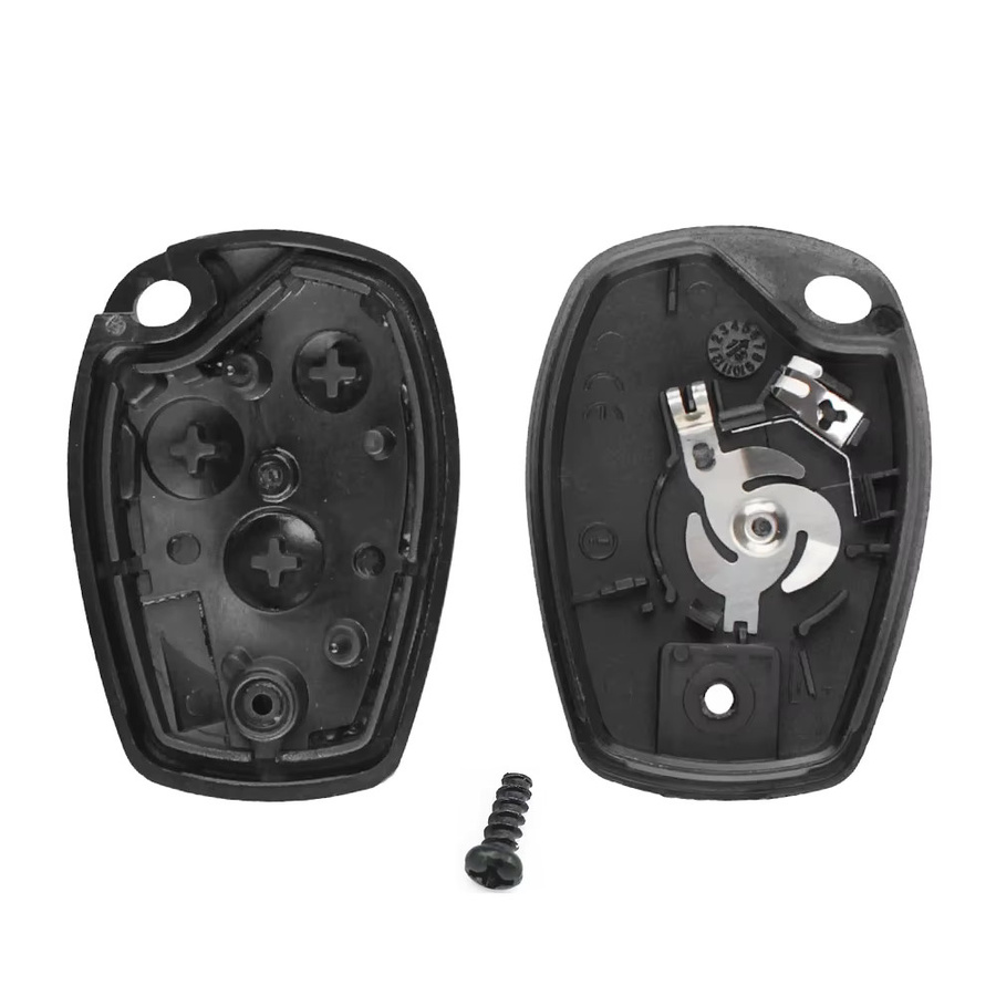 Wilongda Schlüsselgehäuse für Renault Duster, Modus, Clio 3, Twingo, Dacia Logan, Sandero und Kangoo in Schwarz mit 2/3 Tasten - Bild 3