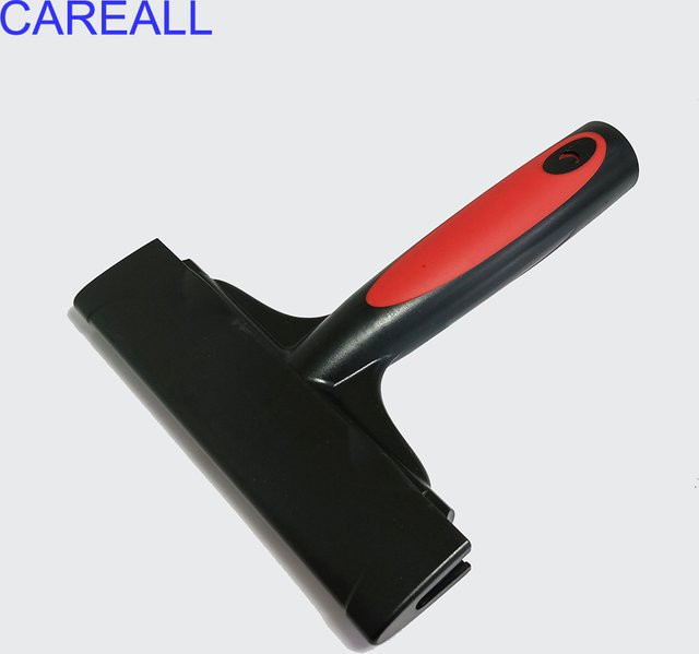 Rasierklingen-Schaber aus Stahl und Kunststoff in Schwarz, Breite: 15 cm - Bild 1
