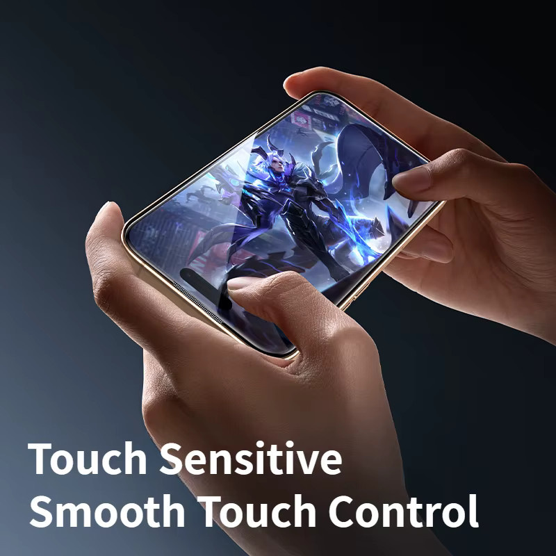 SmartDevil HD-Displayschutzfolie aus gehärtetem Glas für iPhone 16 Pro Max, iPhone 16 Pro und iPhone 16, transparent, ohne schwarzen Rand - Bild 5