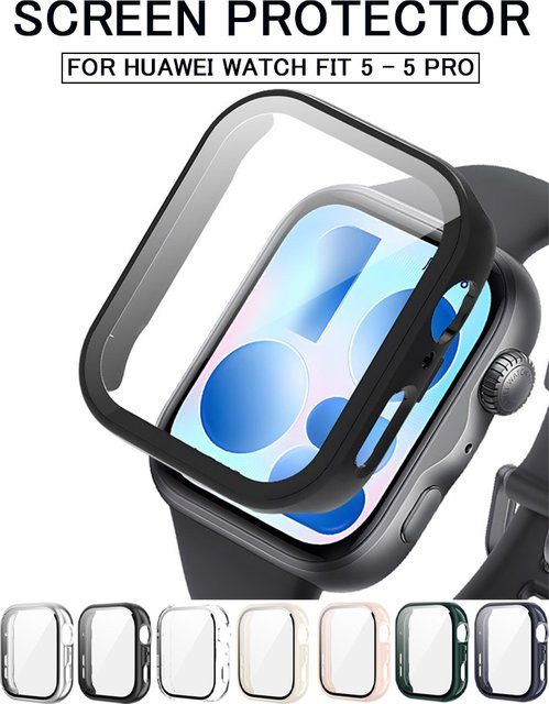 RMUTANE Displayschutzfolie gehärtetes Glas, Huawei Watch Fit 4/5/4 Pro/5 Pro - Bild 1