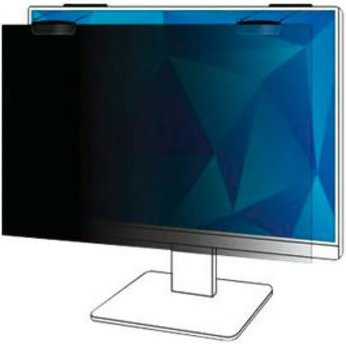 3M Blickschutzfilter für 23 Zoll Monitore, Bildformat 16:9, Schwarz, PF230W9EM - Bild 1