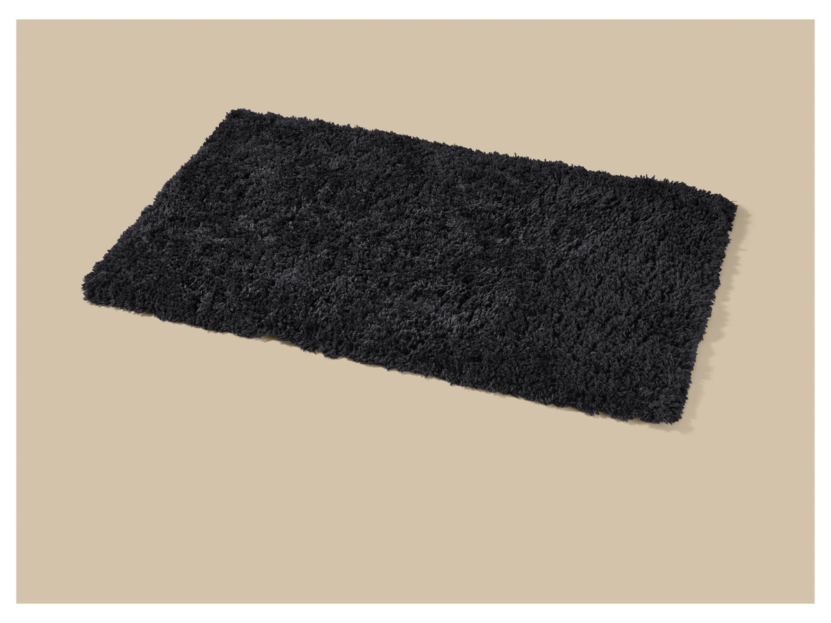 LIVARNO Badematte Schwarz B: 50 cm, T: 80 cm - Bild 2