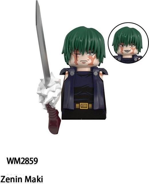Jujutsu Kaisen Bausteine Mini-Actionfiguren, ab 14 Jahren - Bild 1