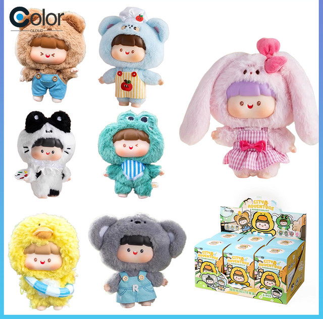 Roro Jump City Adventure Series Blind Box, Einzelfigur, Kunststoff - Bild 1