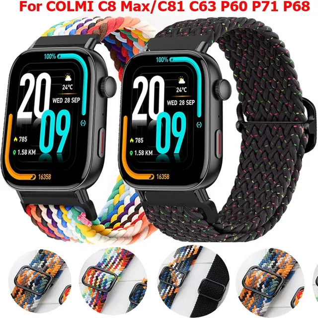COLMI Uhrenarmband Geflochtene Solo Loop, Textil, Unisex - Bild 1
