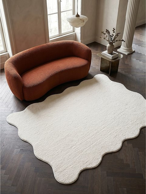 Antirutsch Teppich Kadima Design von TIRSO in Creme, Breite: 160 cm, Länge: 220 cm - Bild 1