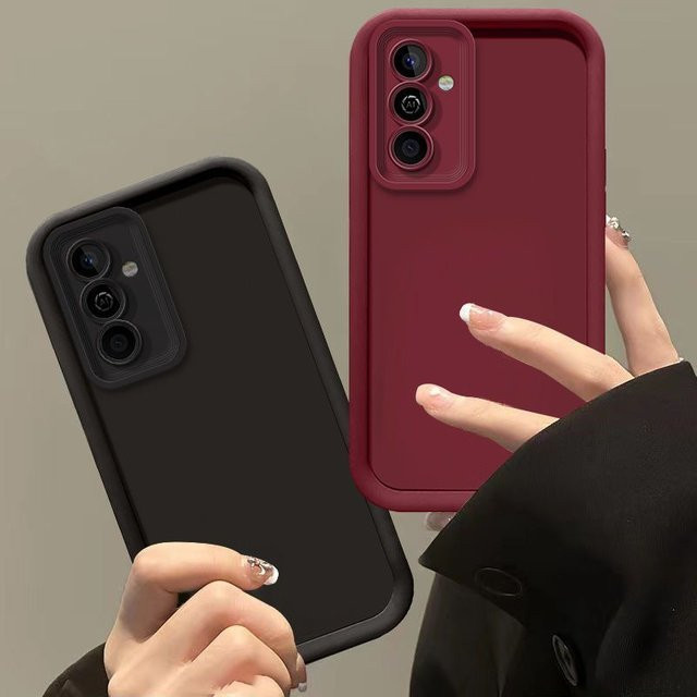 Stoßfeste Handyhülle mit Kameraschutz für Samsung Galaxy A-Serie in Weiß - Bild 1